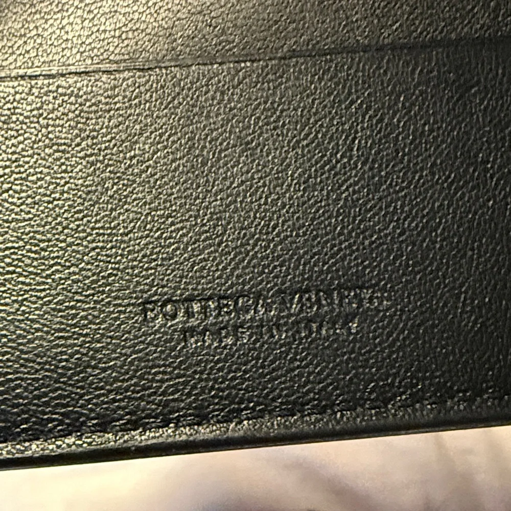 BOTTEGA VENETA Authentic Leather Business Card Holder Card Case Intrecciato